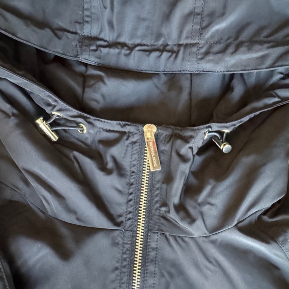 NWT Authentic Michael Kors Longline Hooded Coat M - Picture 9 of 11